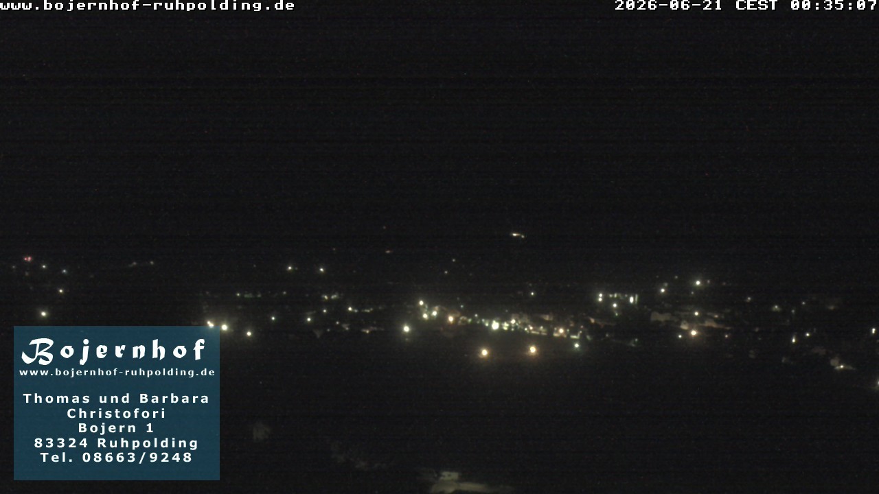 Archived image Webcam Accommodation Bojernhof
