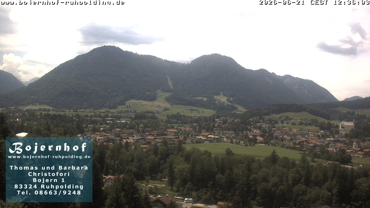 Archiv Foto Webcam Ruhpolding: Unterkunft Bojernhof
