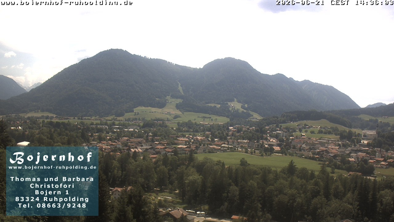 Archived image Webcam Accommodation Bojernhof