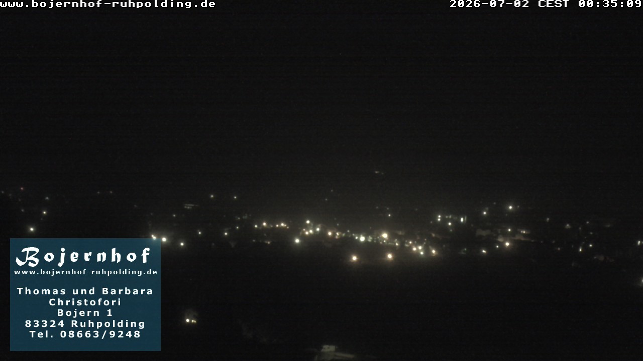 Archived image Webcam Accommodation Bojernhof