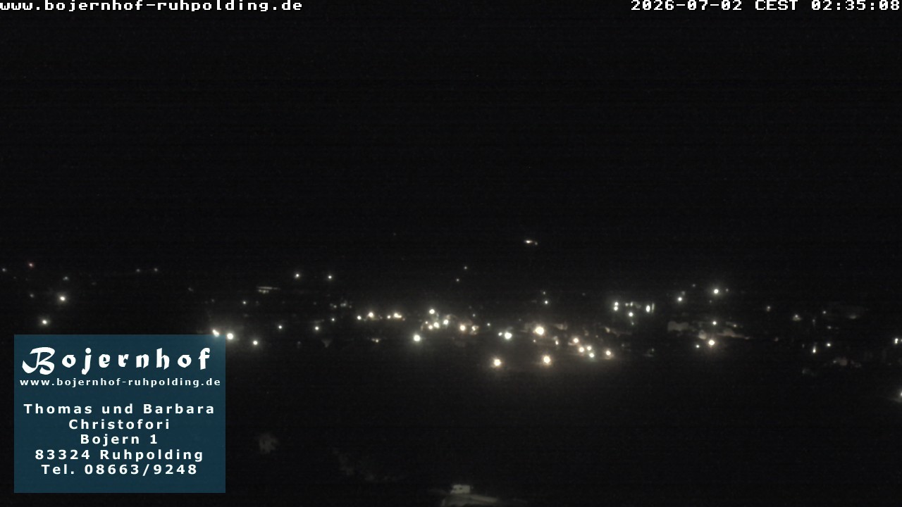 Archived image Webcam Accommodation Bojernhof