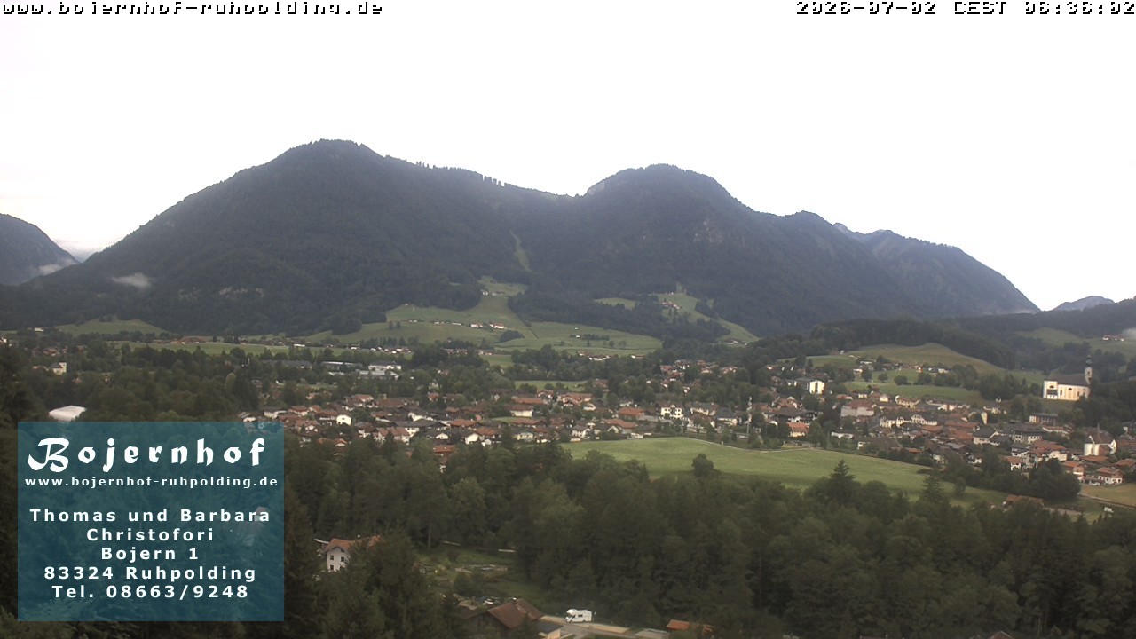 Archived image Webcam Accommodation Bojernhof