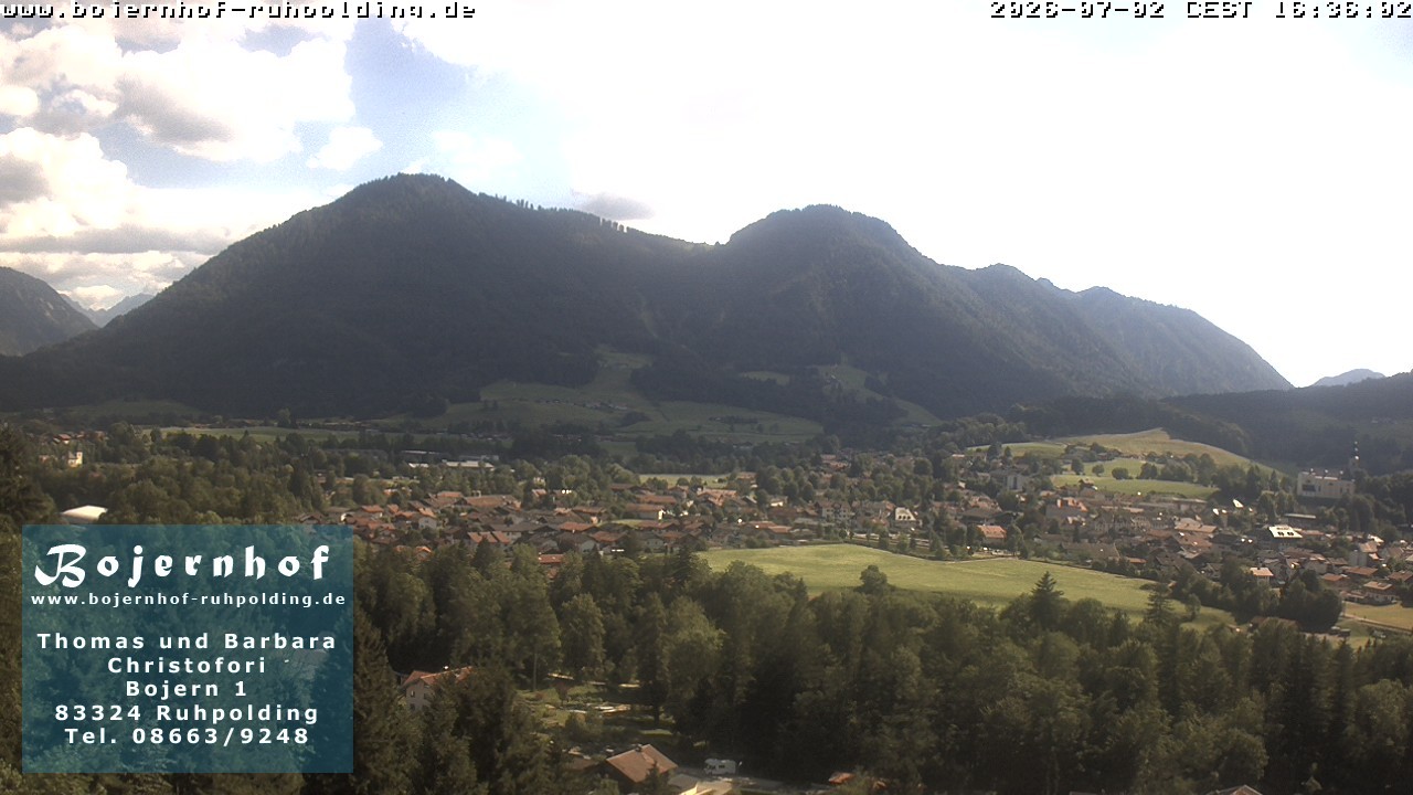 Archived image Webcam Accommodation Bojernhof