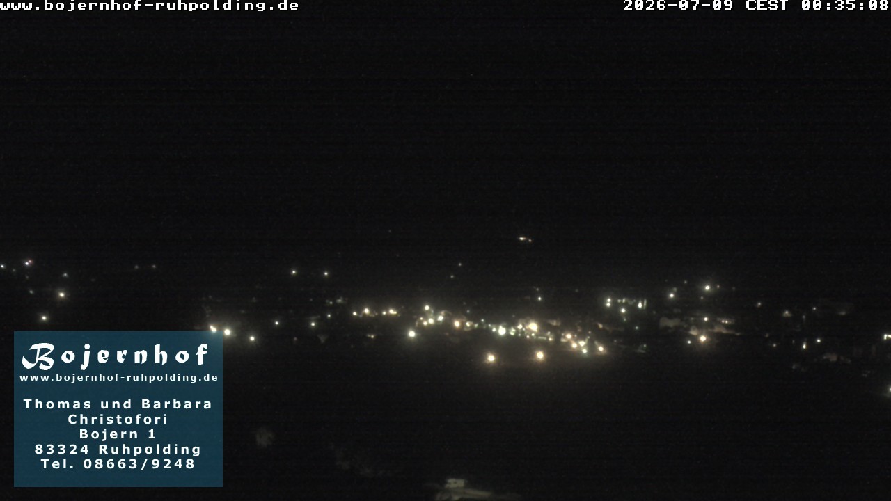 Archived image Webcam Accommodation Bojernhof