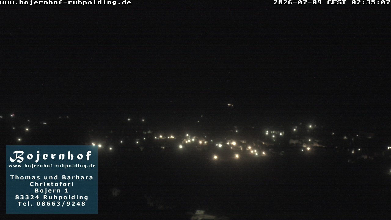 Archived image Webcam Accommodation Bojernhof