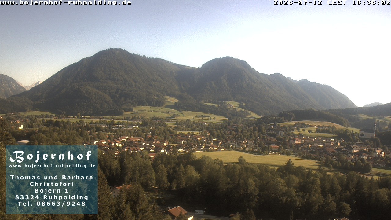 Archived image Webcam Accommodation Bojernhof