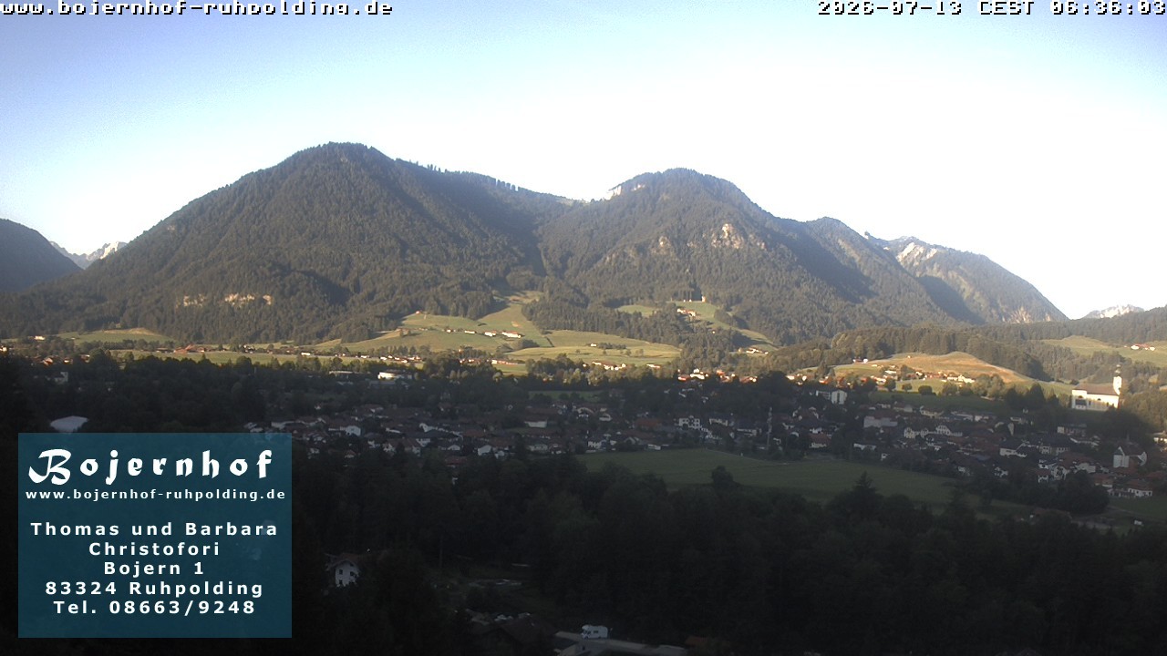 Archived image Webcam Accommodation Bojernhof