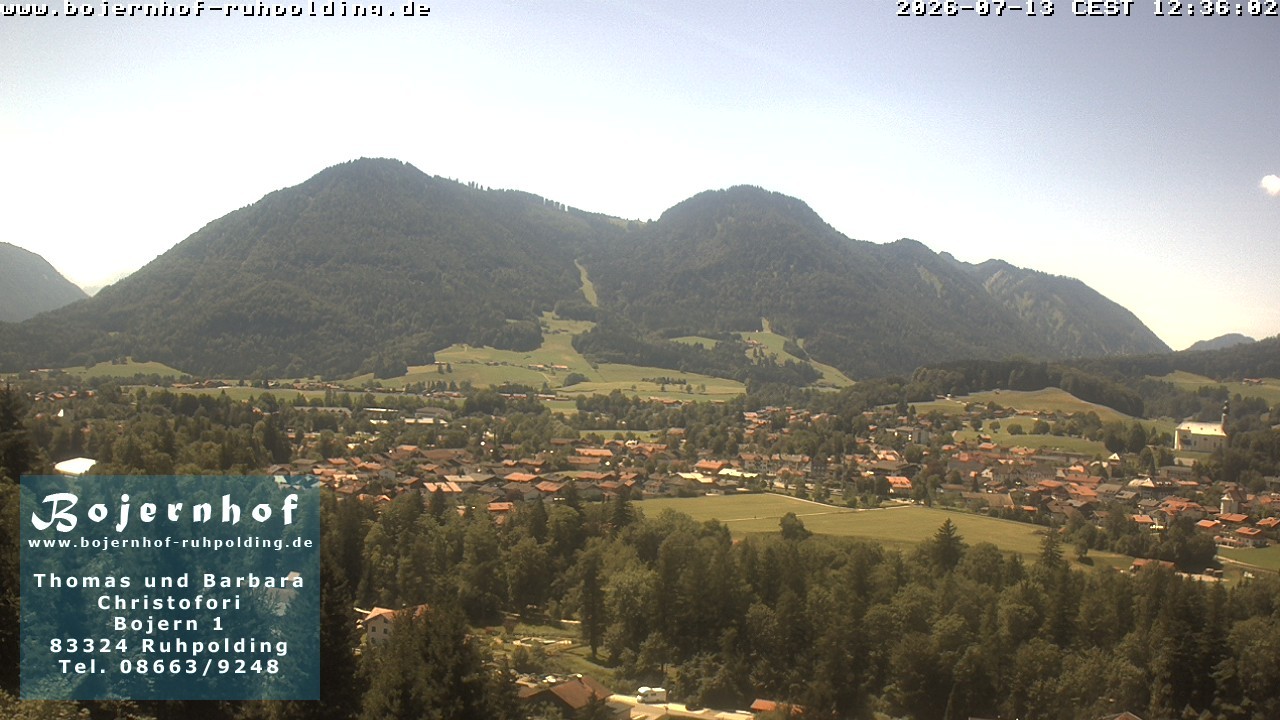 Archived image Webcam Accommodation Bojernhof