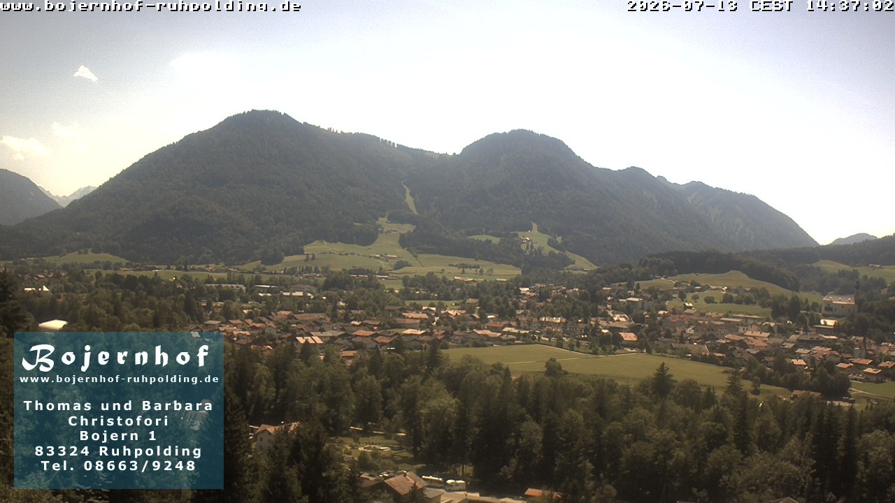 Archived image Webcam Accommodation Bojernhof