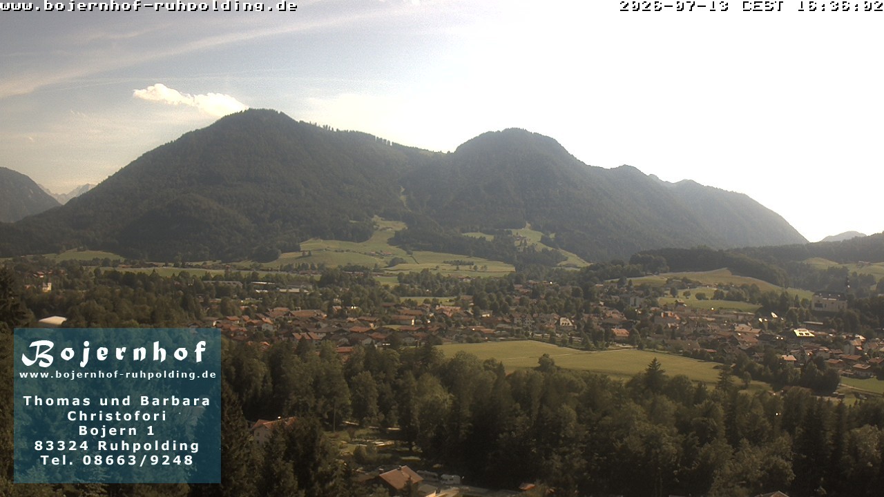 Archived image Webcam Accommodation Bojernhof