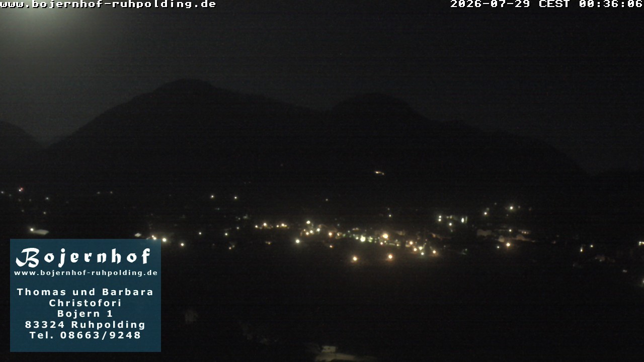 Archiv Foto Webcam Ruhpolding: Unterkunft Bojernhof