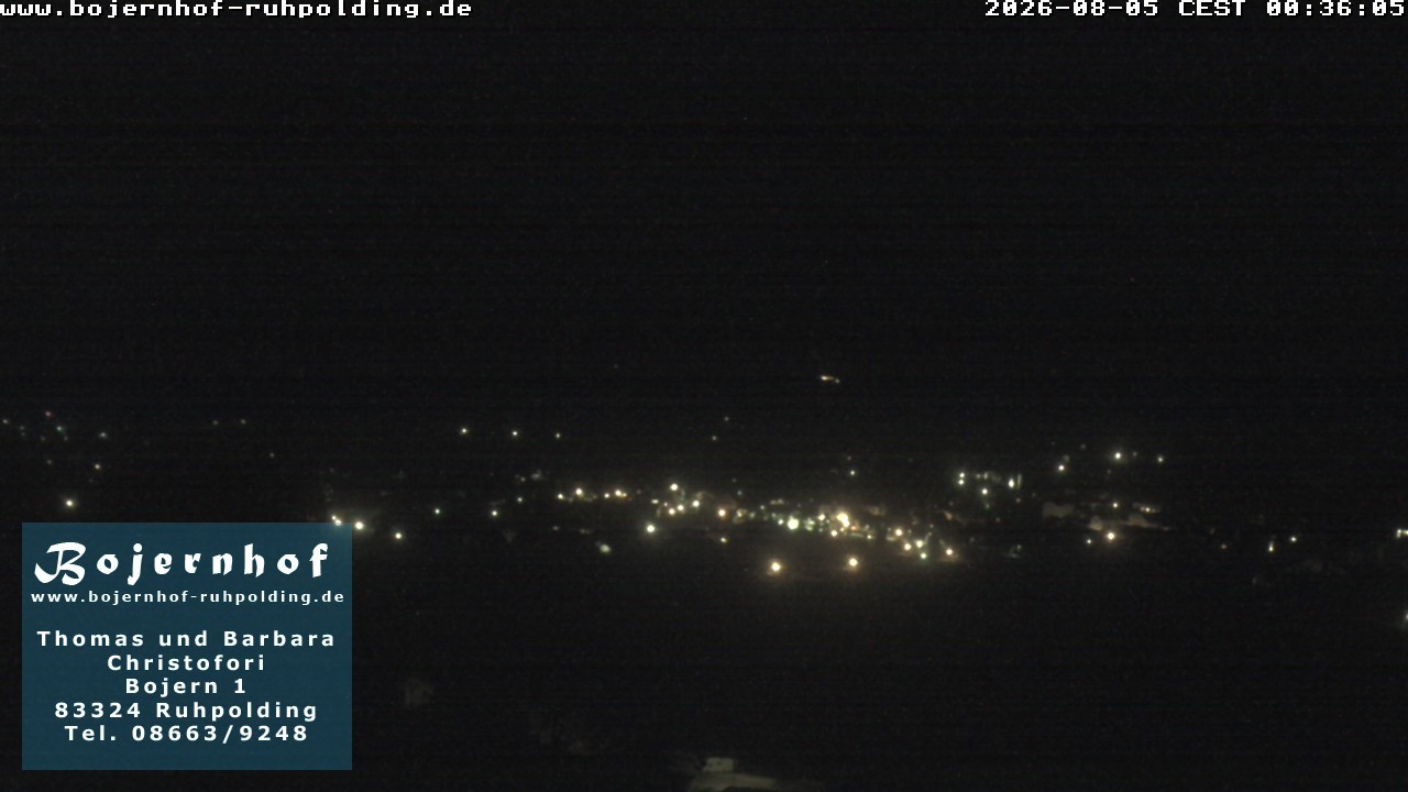 Archived image Webcam Accommodation Bojernhof