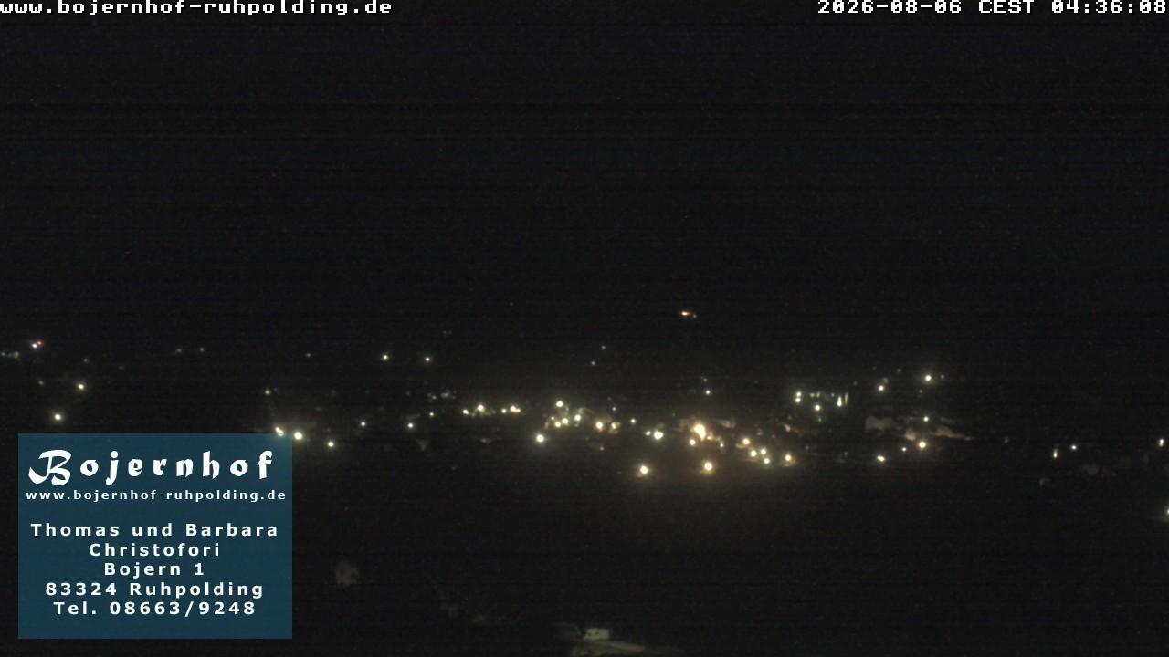 Archived image Webcam Accommodation Bojernhof