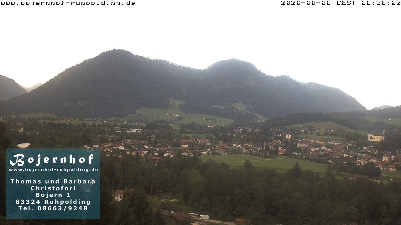 Archived image Webcam Accommodation Bojernhof