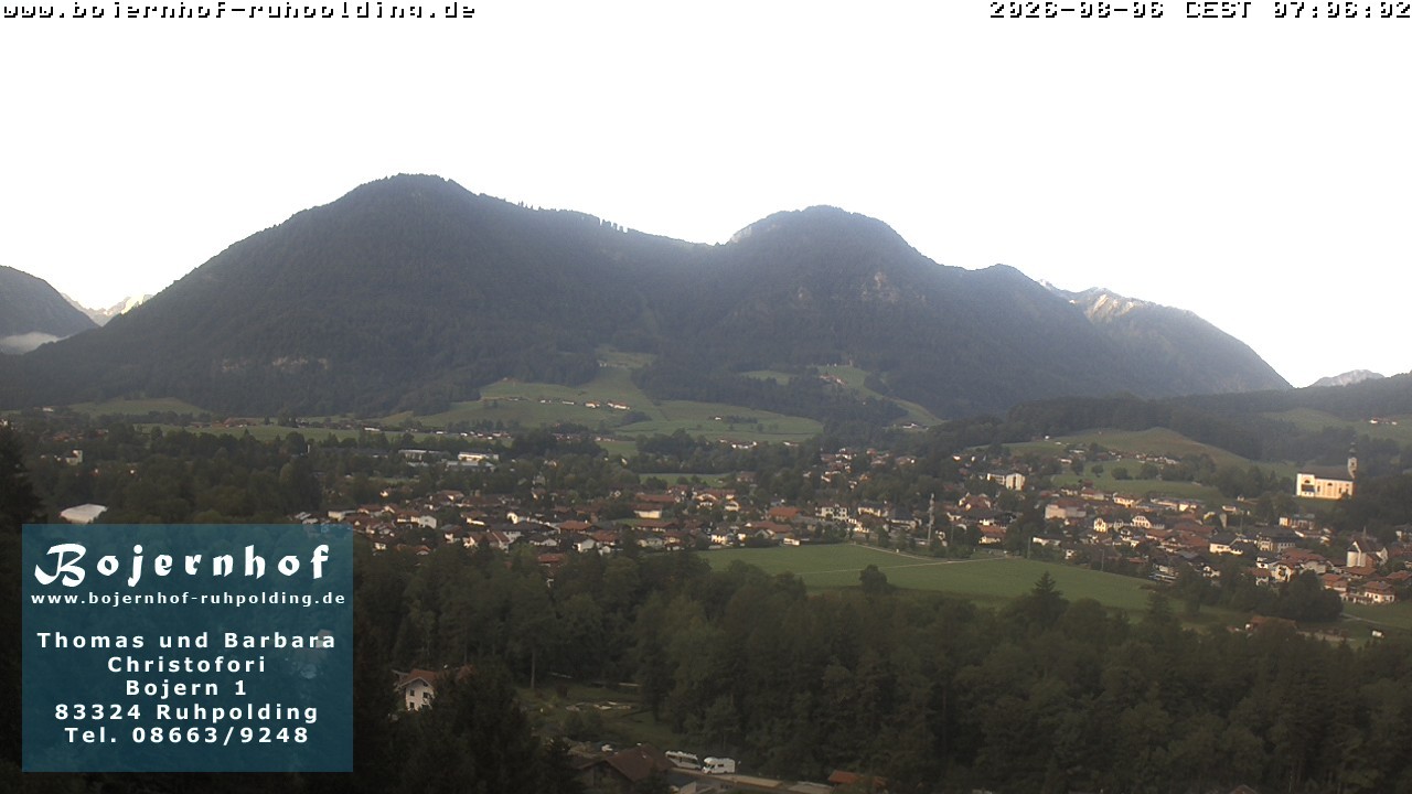 Archived image Webcam Accommodation Bojernhof