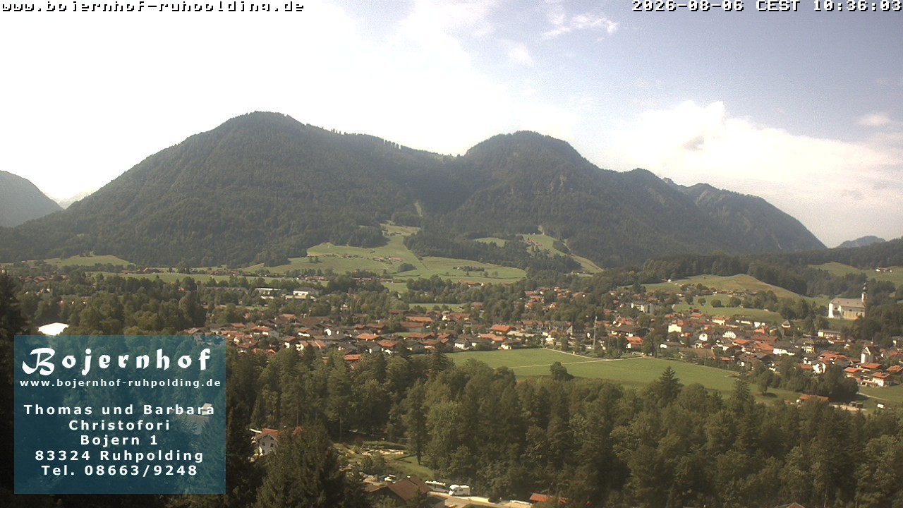 Archived image Webcam Accommodation Bojernhof