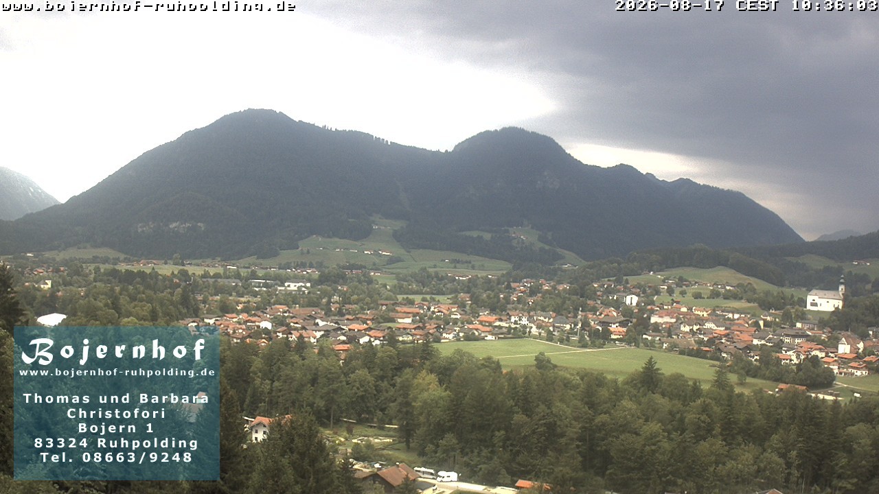 Archiv Foto Webcam Ruhpolding: Unterkunft Bojernhof