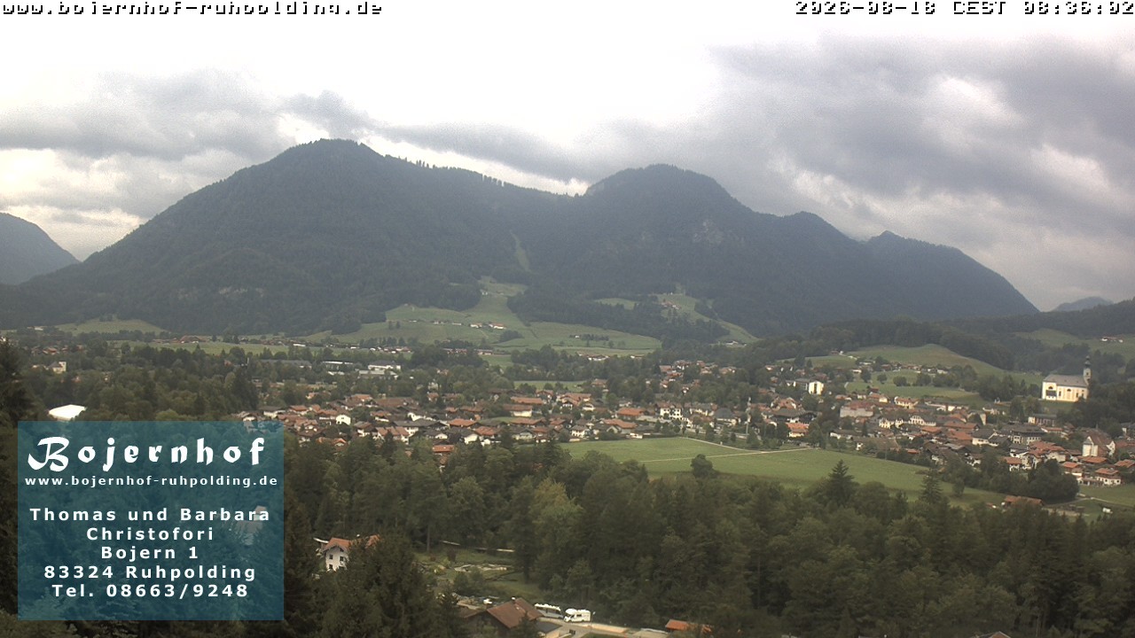 Archiv Foto Webcam Ruhpolding: Unterkunft Bojernhof