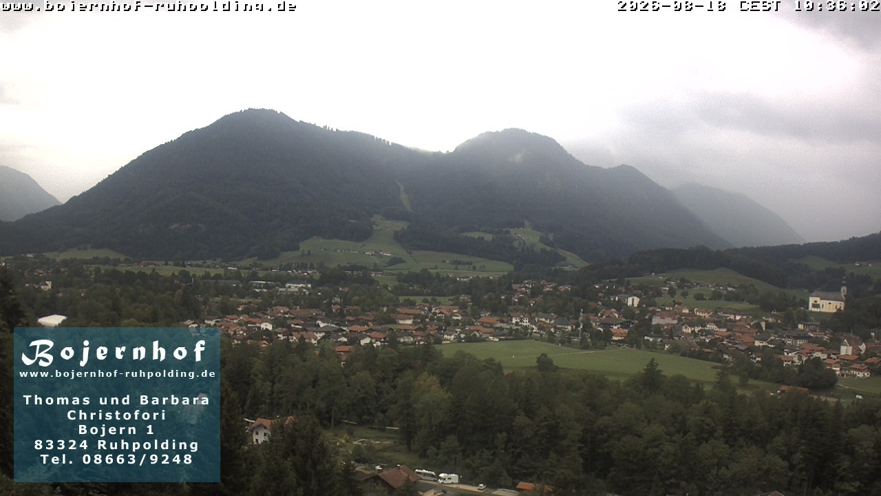 Archiv Foto Webcam Ruhpolding: Unterkunft Bojernhof
