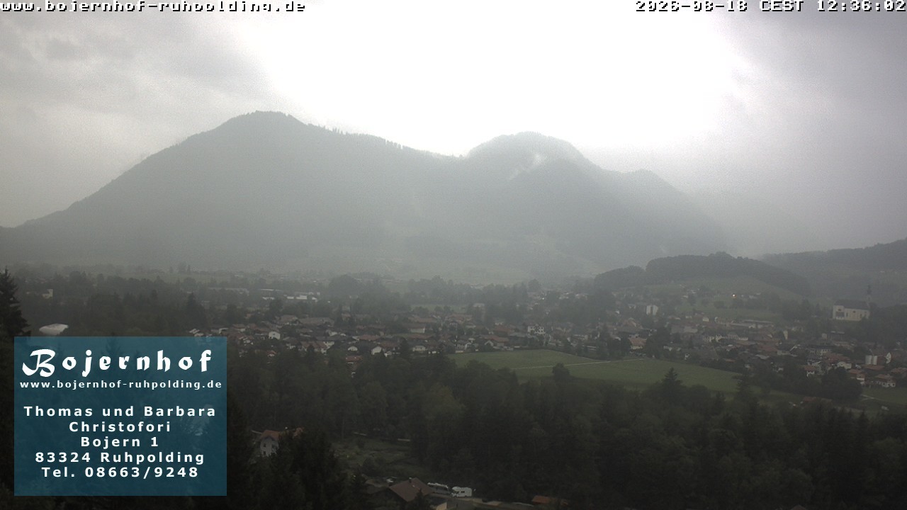 Archived image Webcam Accommodation Bojernhof