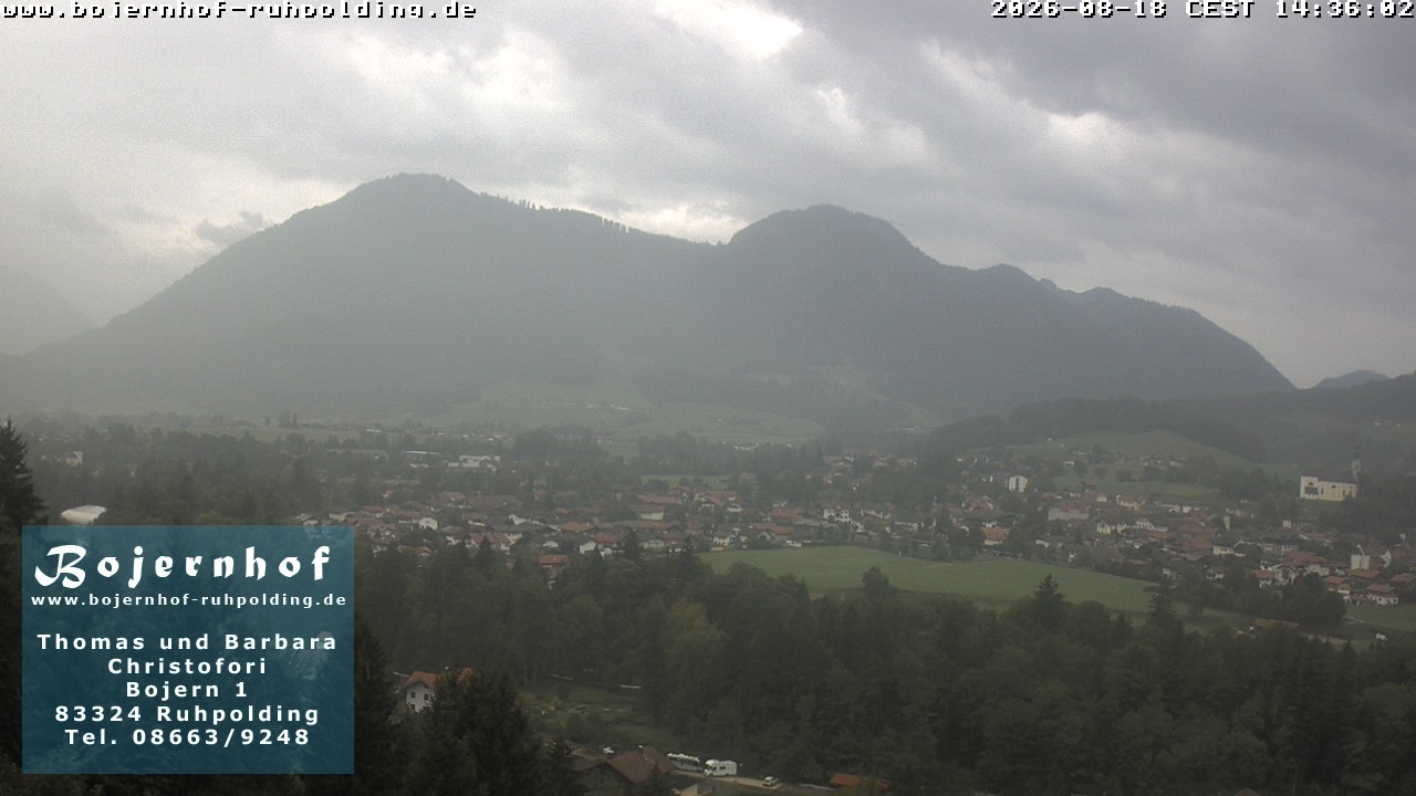 Archived image Webcam Accommodation Bojernhof