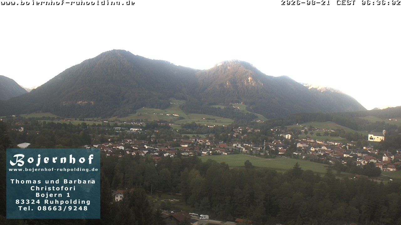 Archiv Foto Webcam Ruhpolding: Unterkunft Bojernhof