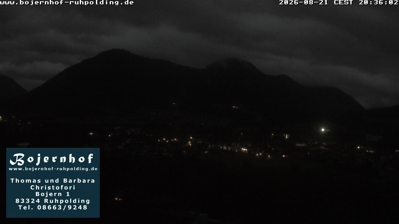 Archiv Foto Webcam Ruhpolding: Unterkunft Bojernhof