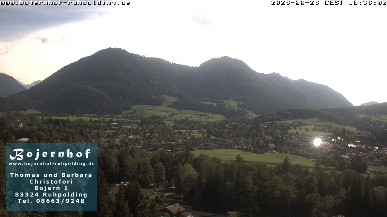 Archiv Foto Webcam Ruhpolding: Unterkunft Bojernhof