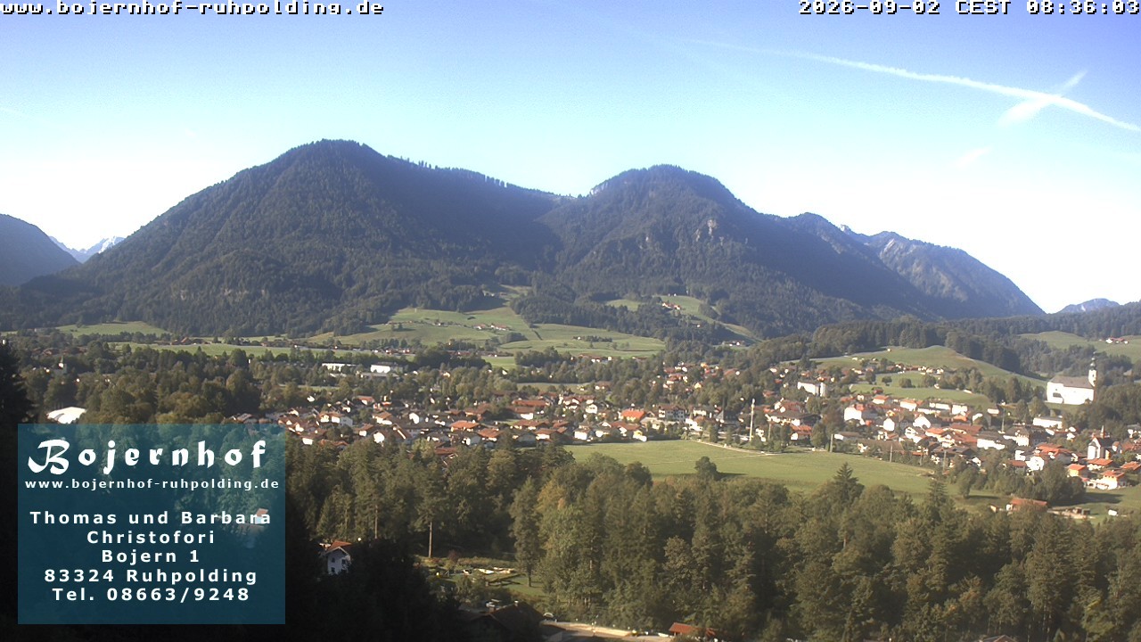 Archived image Webcam Accommodation Bojernhof