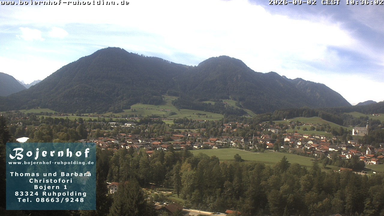 Archived image Webcam Accommodation Bojernhof