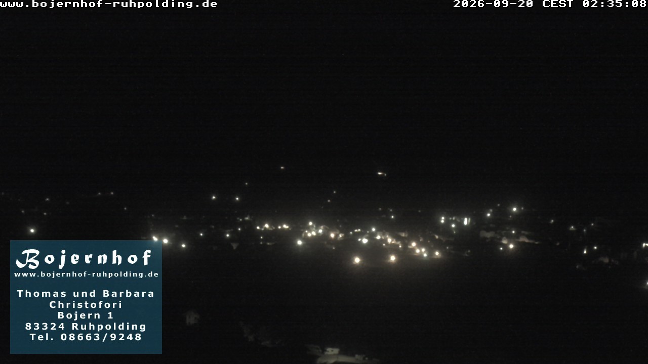 Archiv Foto Webcam Ruhpolding: Unterkunft Bojernhof