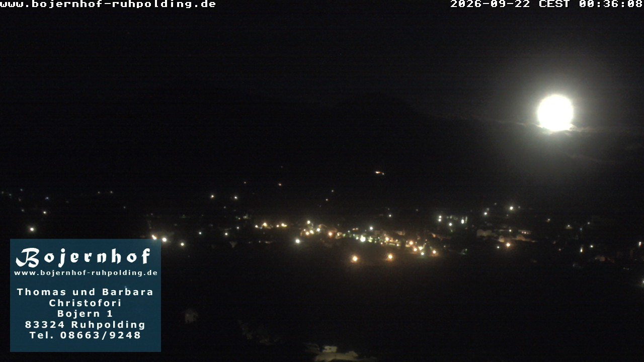 Archiv Foto Webcam Ruhpolding: Unterkunft Bojernhof