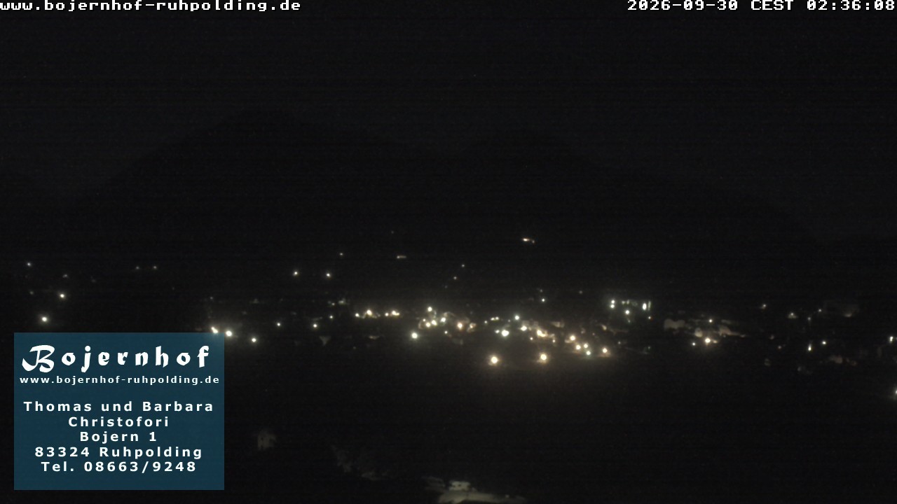 Archived image Webcam Accommodation Bojernhof
