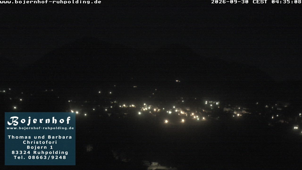 Archived image Webcam Accommodation Bojernhof