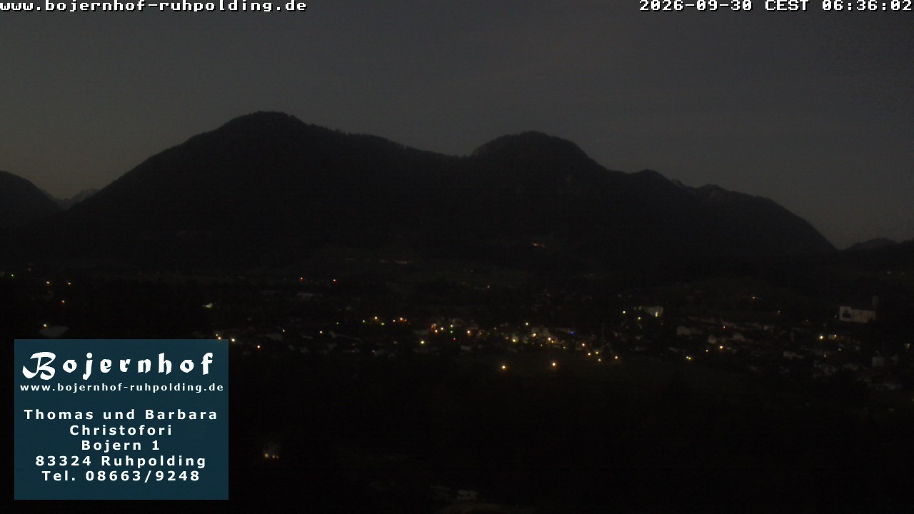 Archived image Webcam Accommodation Bojernhof