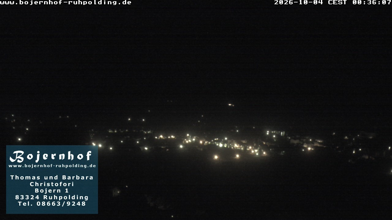 Archived image Webcam Accommodation Bojernhof
