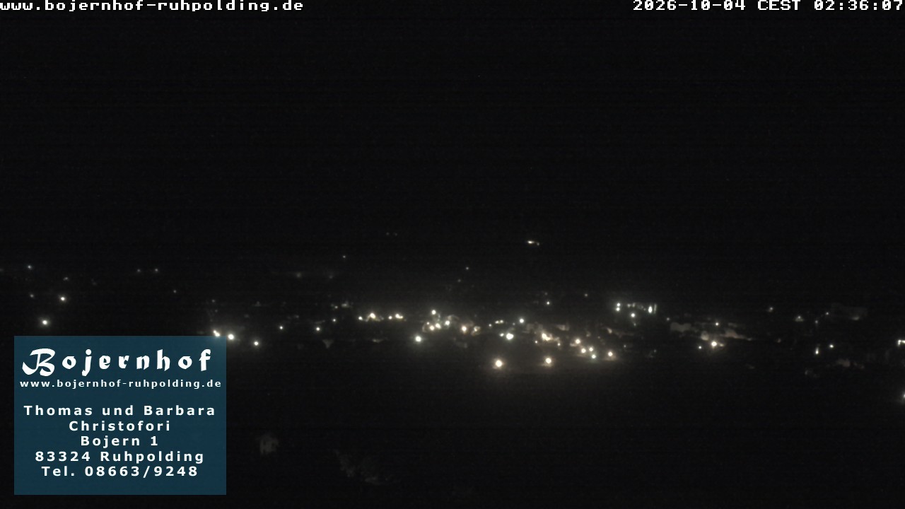 Archived image Webcam Accommodation Bojernhof