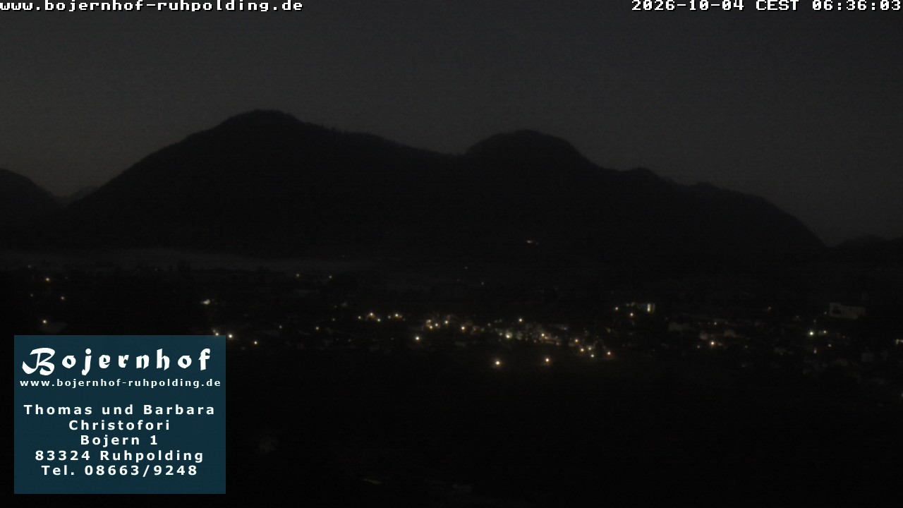 Archived image Webcam Accommodation Bojernhof