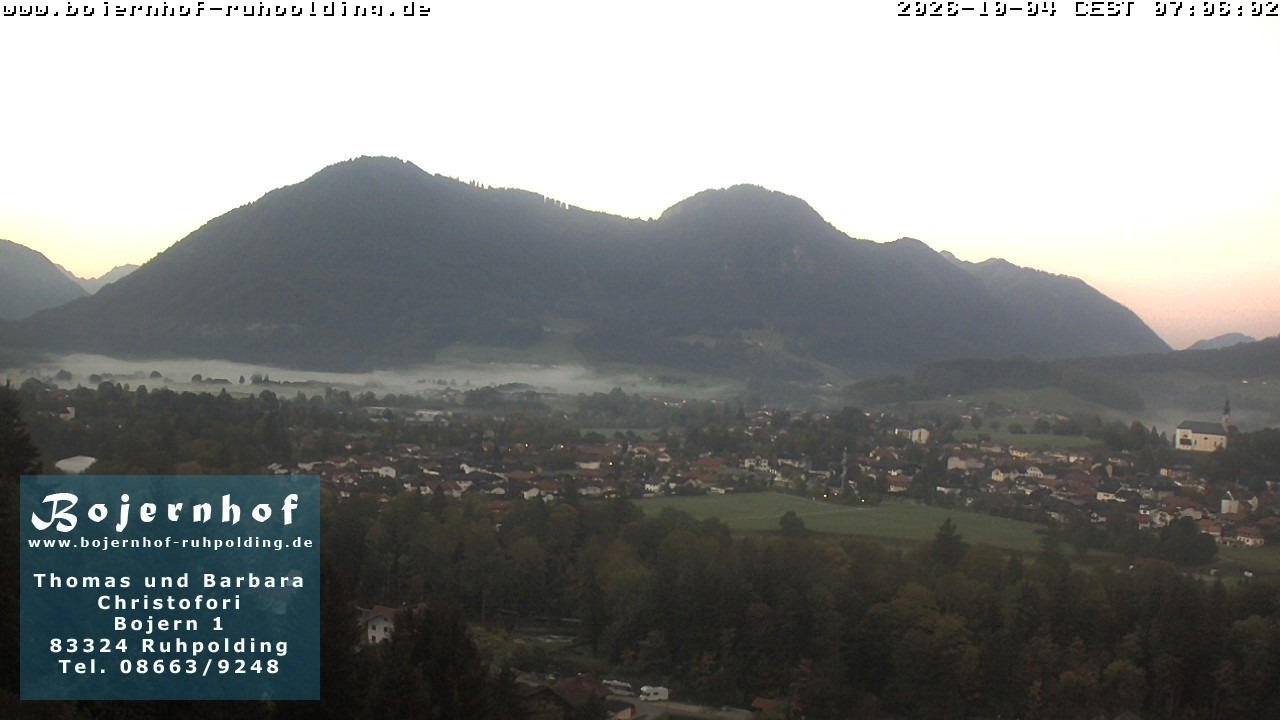 Archived image Webcam Accommodation Bojernhof