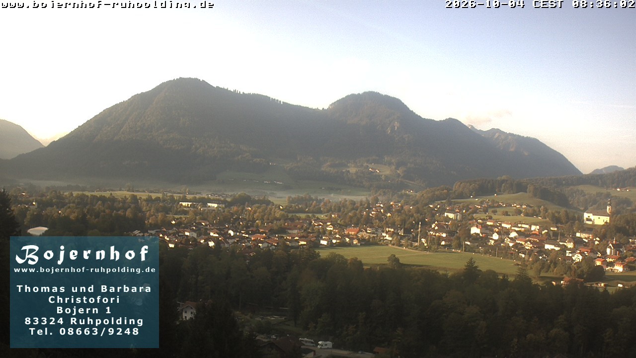 Archived image Webcam Accommodation Bojernhof