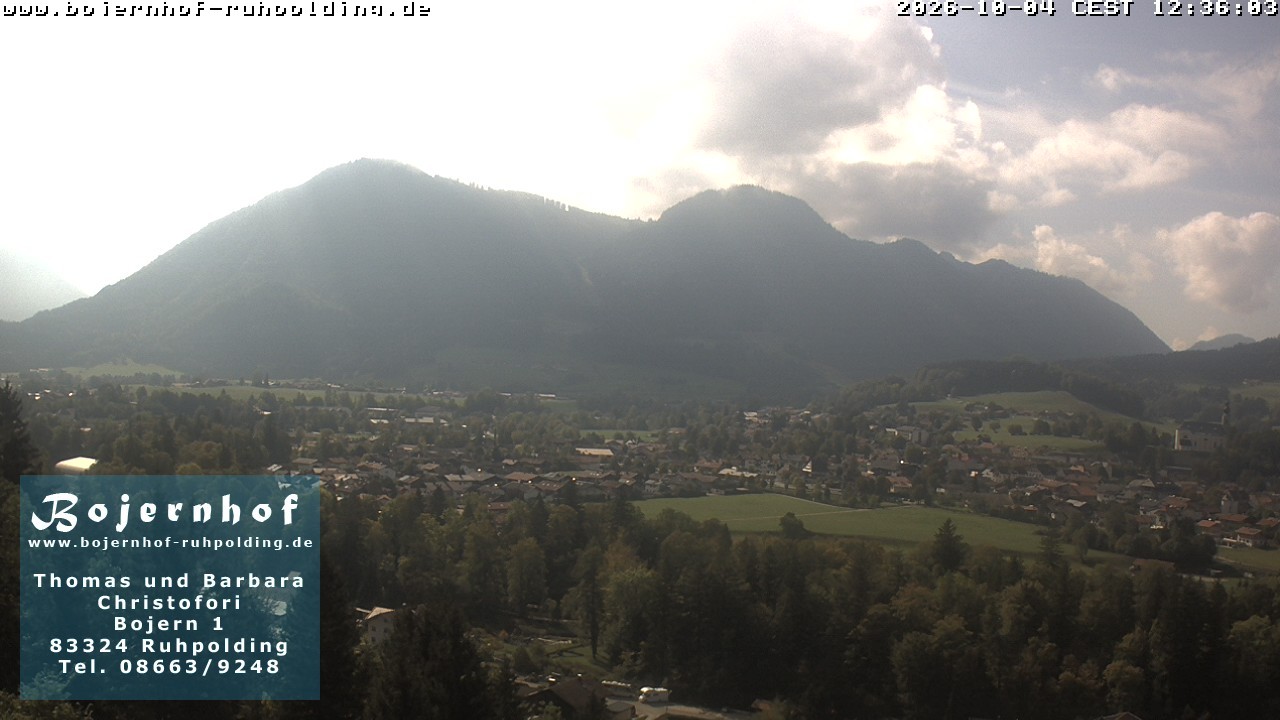 Archived image Webcam Accommodation Bojernhof