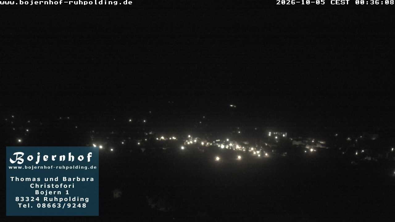 Archived image Webcam Accommodation Bojernhof