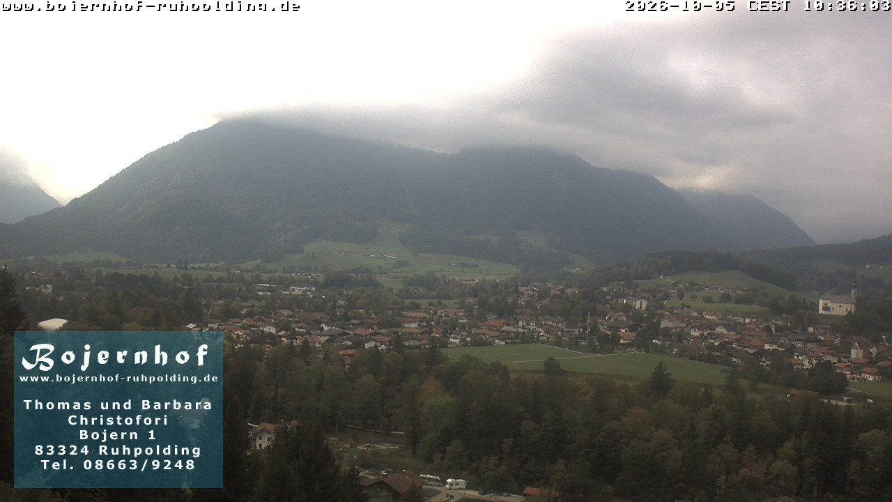 Archived image Webcam Accommodation Bojernhof