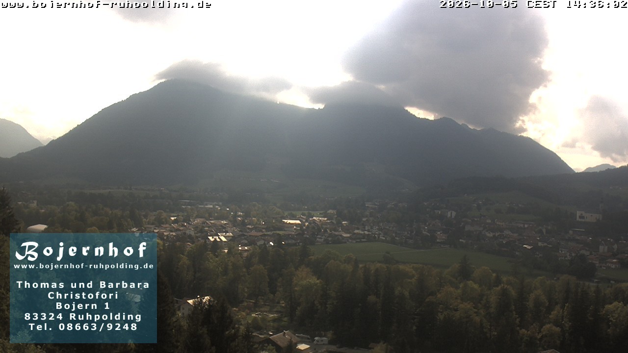 Archived image Webcam Accommodation Bojernhof