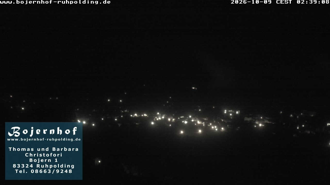 Archiv Foto Webcam Ruhpolding: Unterkunft Bojernhof