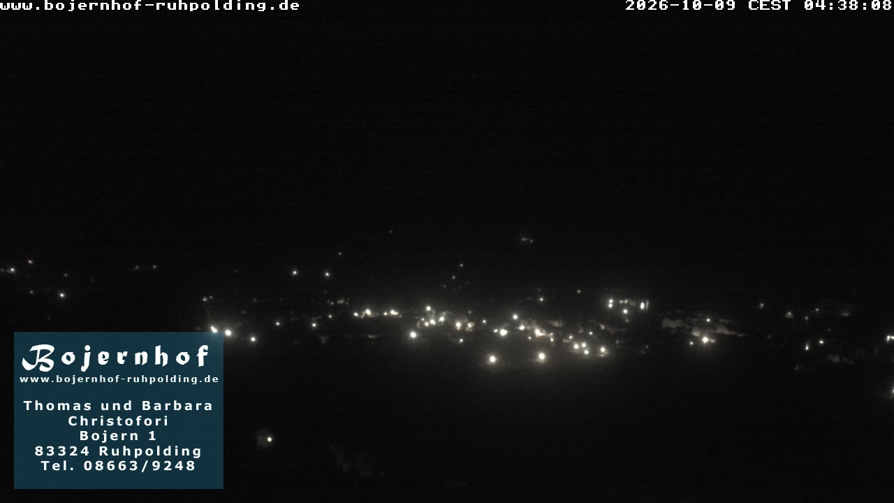 Archiv Foto Webcam Ruhpolding: Unterkunft Bojernhof