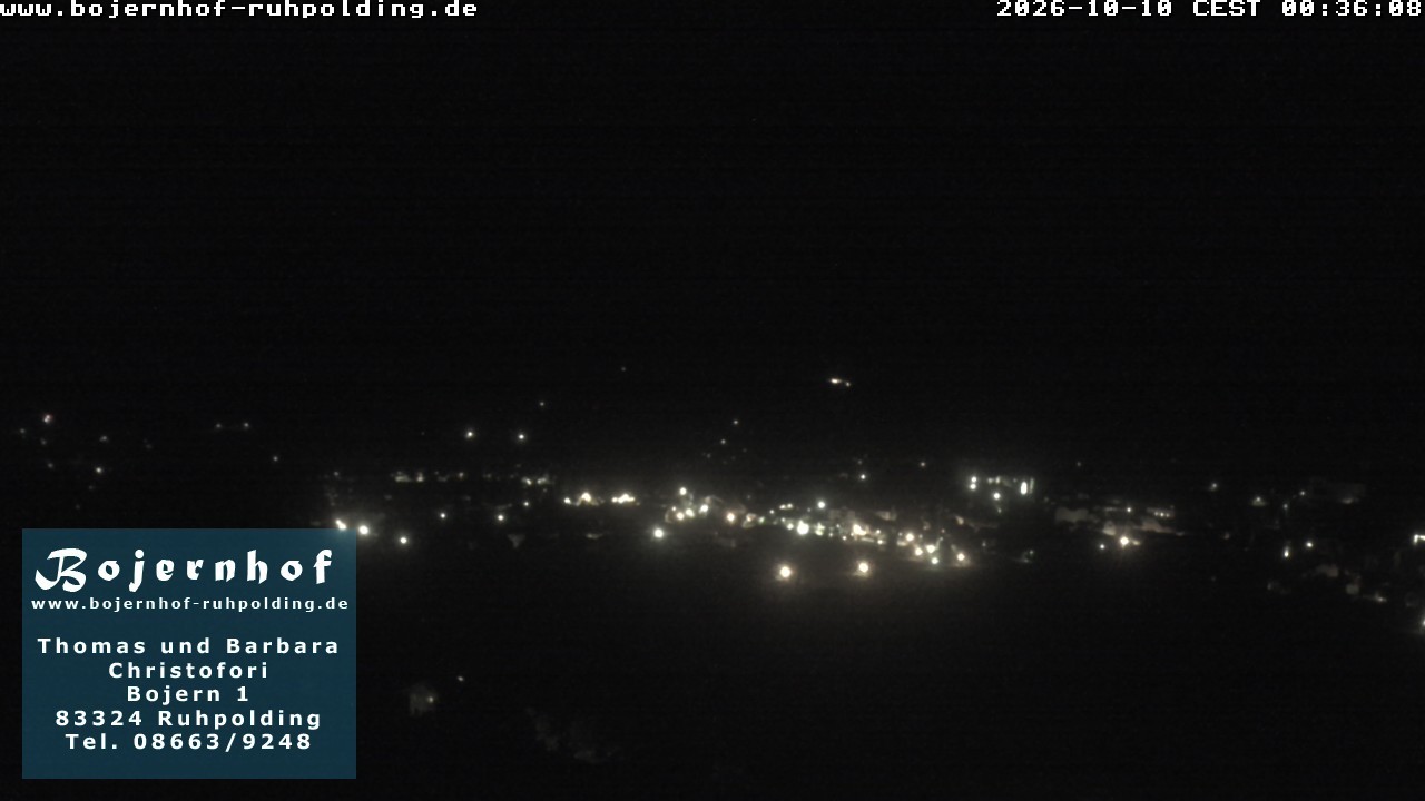 Archived image Webcam Accommodation Bojernhof