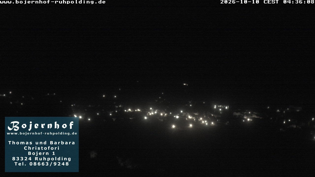 Archived image Webcam Accommodation Bojernhof