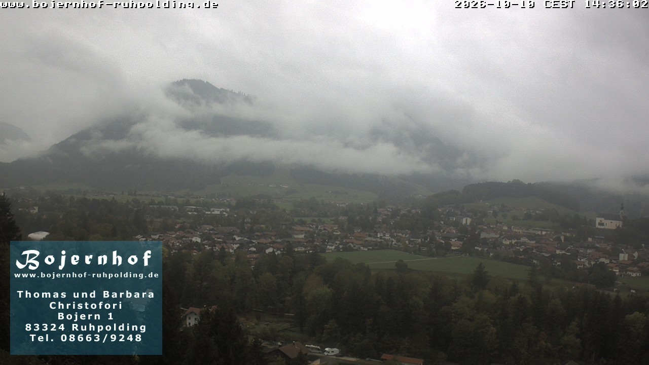 Archived image Webcam Accommodation Bojernhof