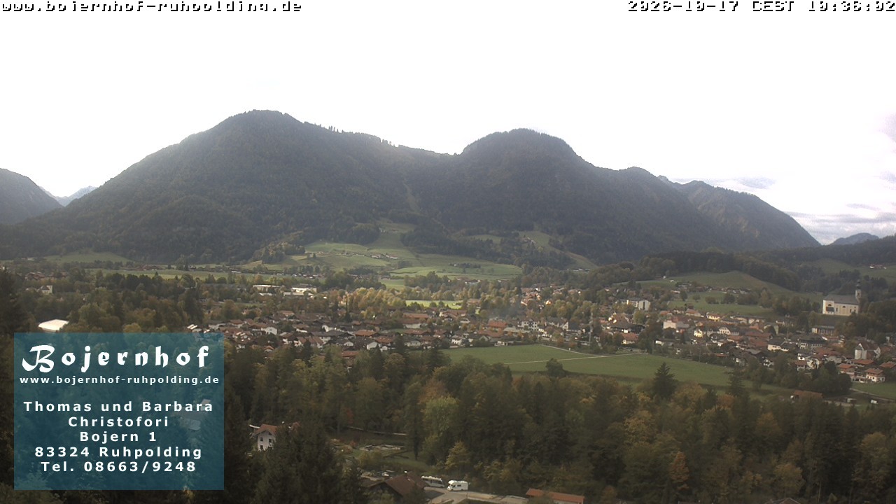 Archiv Foto Webcam Ruhpolding: Unterkunft Bojernhof